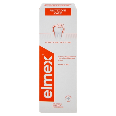 elmex collutorio Protezione Carie rinfresca l'alito 400 ml